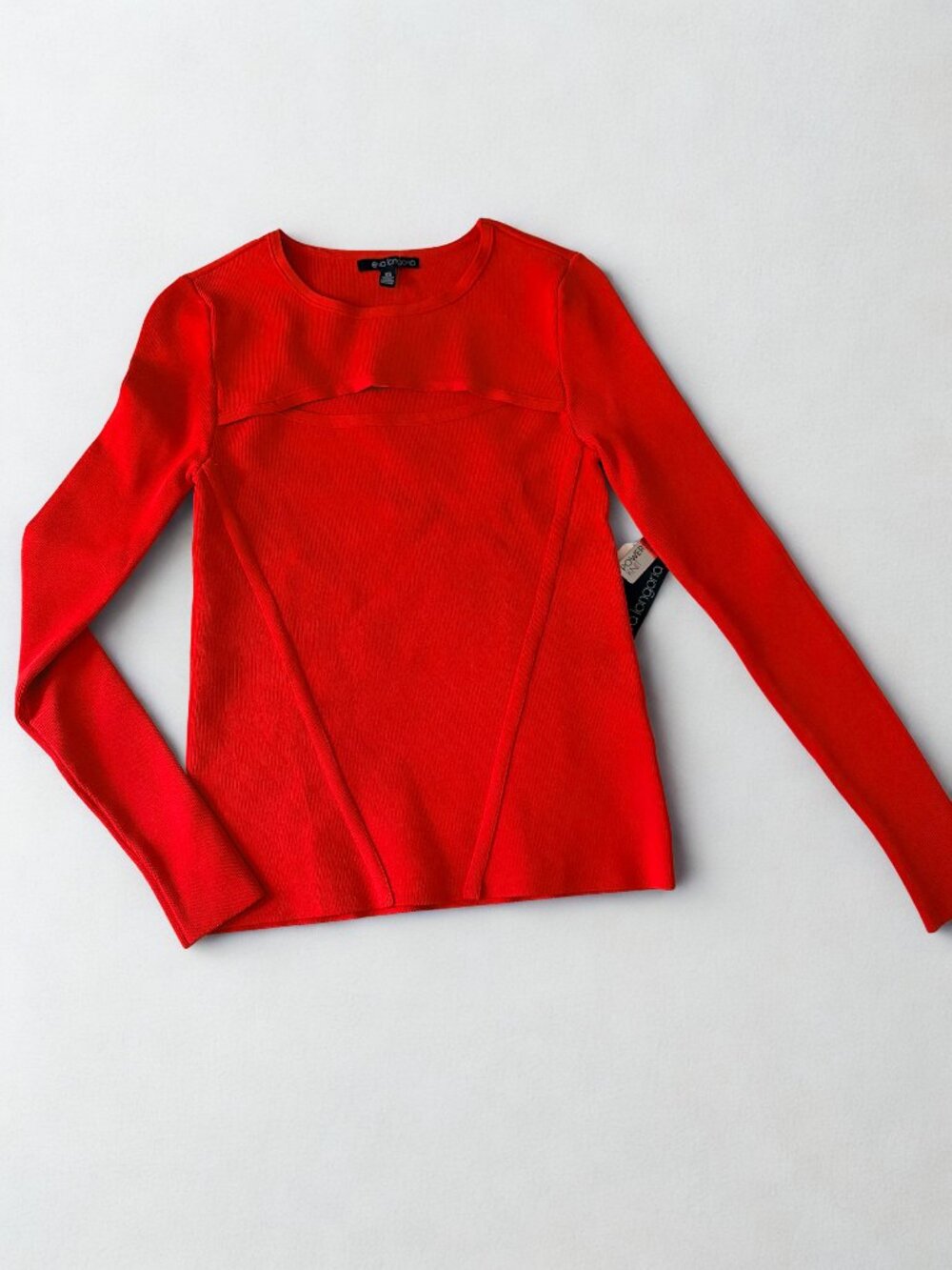 Eva Longoria long-sleeve spandex top